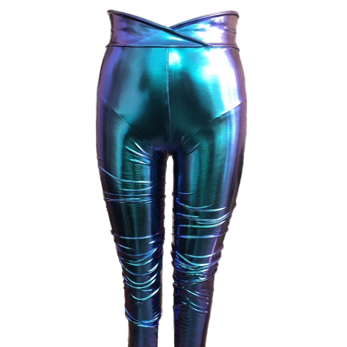Mermaid Mirage Iridescent Womens Leggings