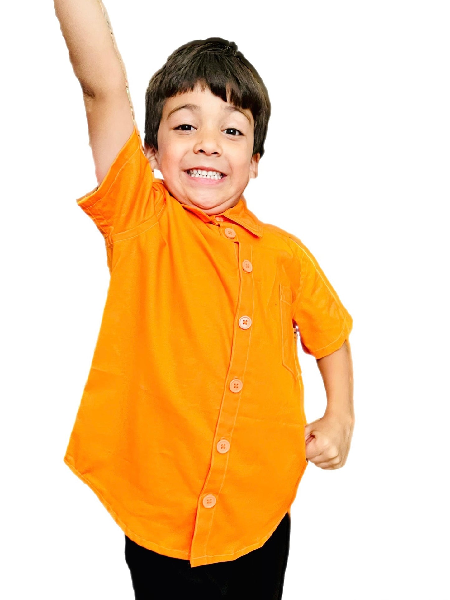 Neon Orange Fluorescent Shirts