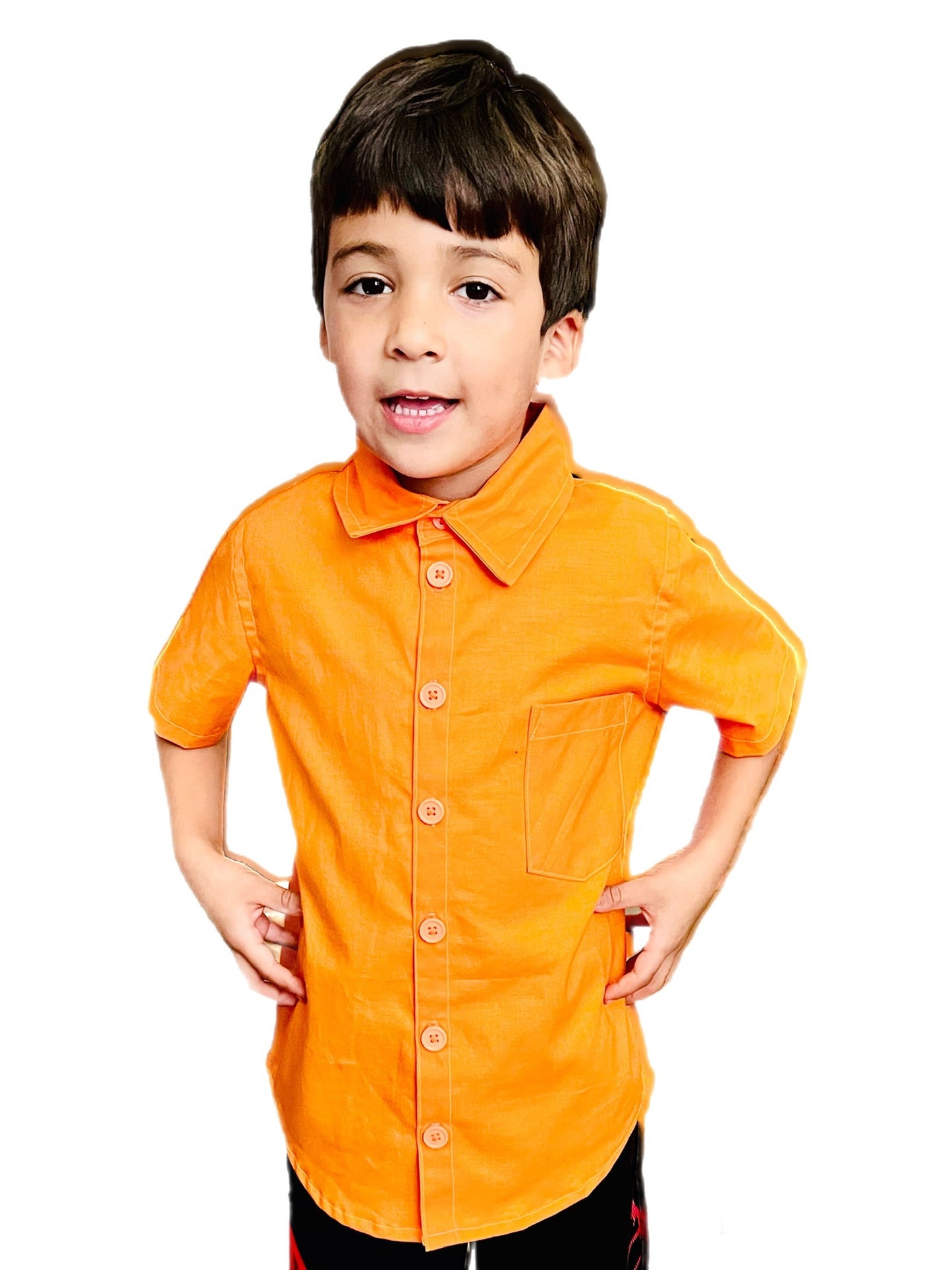 Neon Orange Fluorescent Shirts