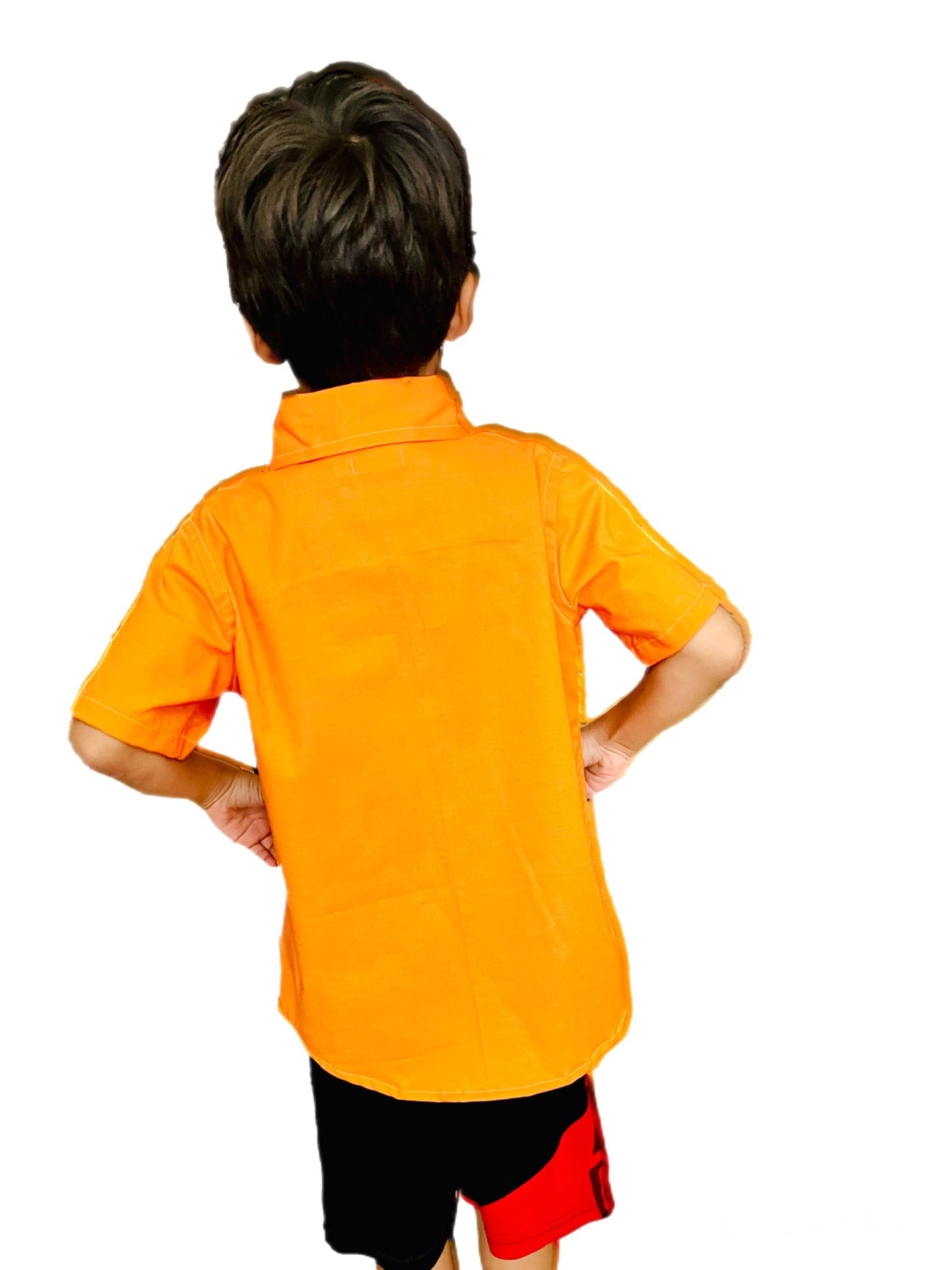 Neon Orange Fluorescent Shirts