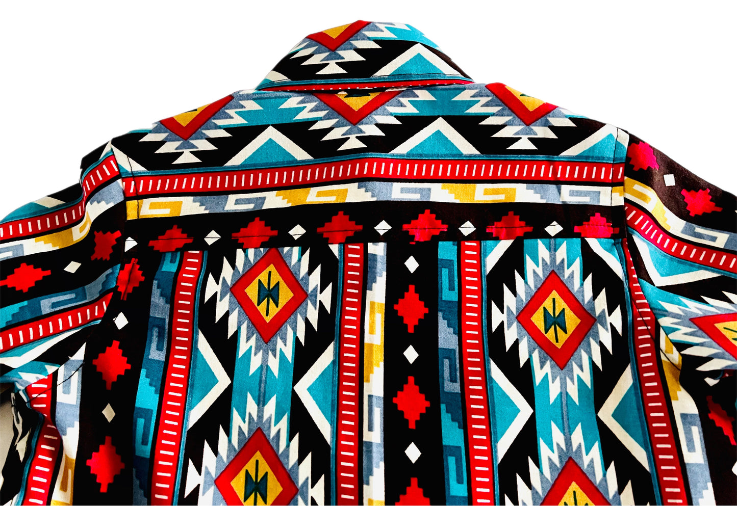 Music in the wind “Aztec design inspired” button down dress shirt
