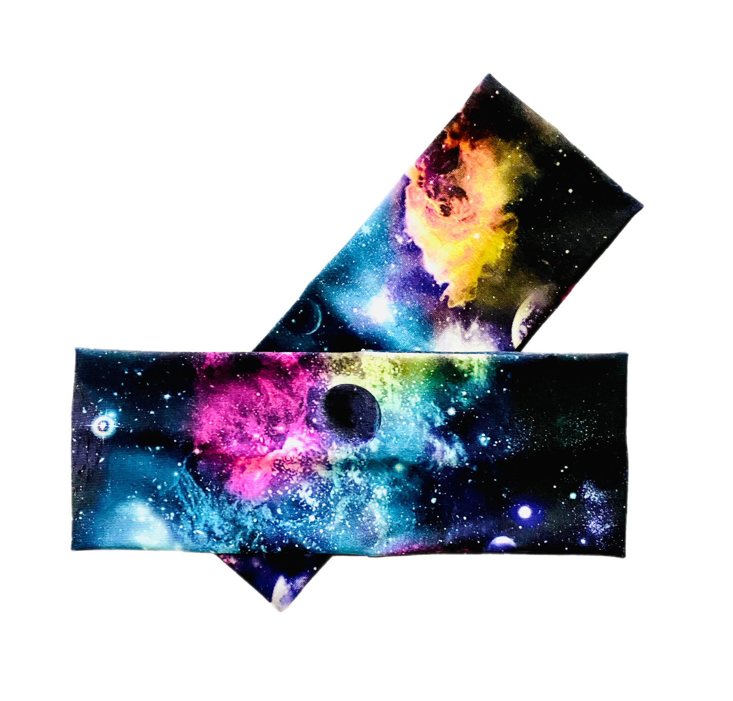 Galaxy Headband with Side Buttons