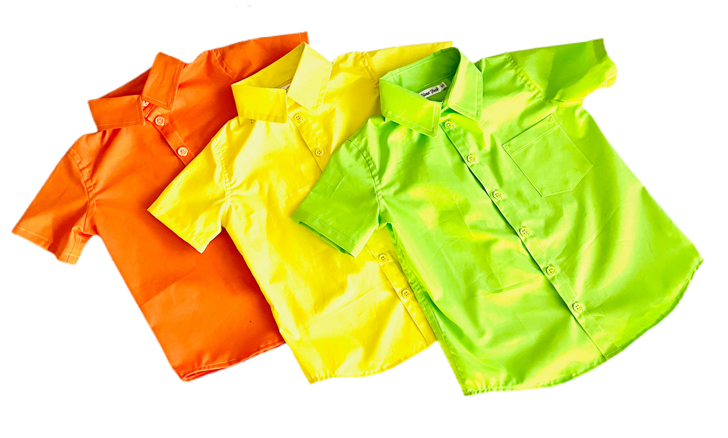 Neon Orange Fluorescent Shirts