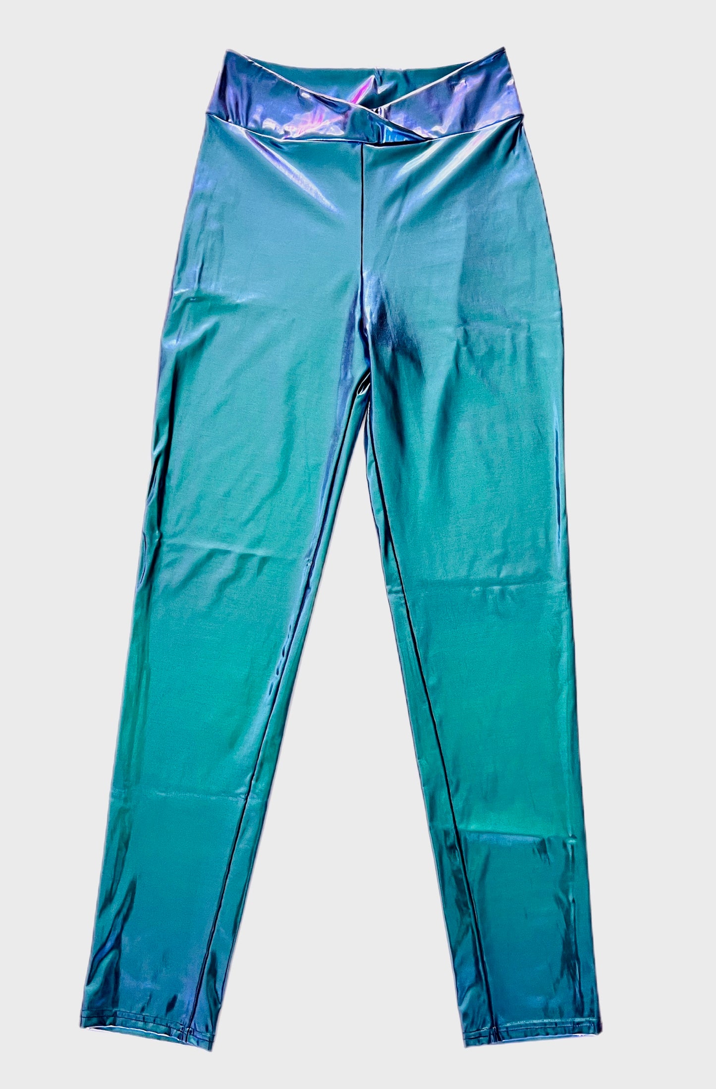 Mermaid Mirage Iridescent Womens Leggings
