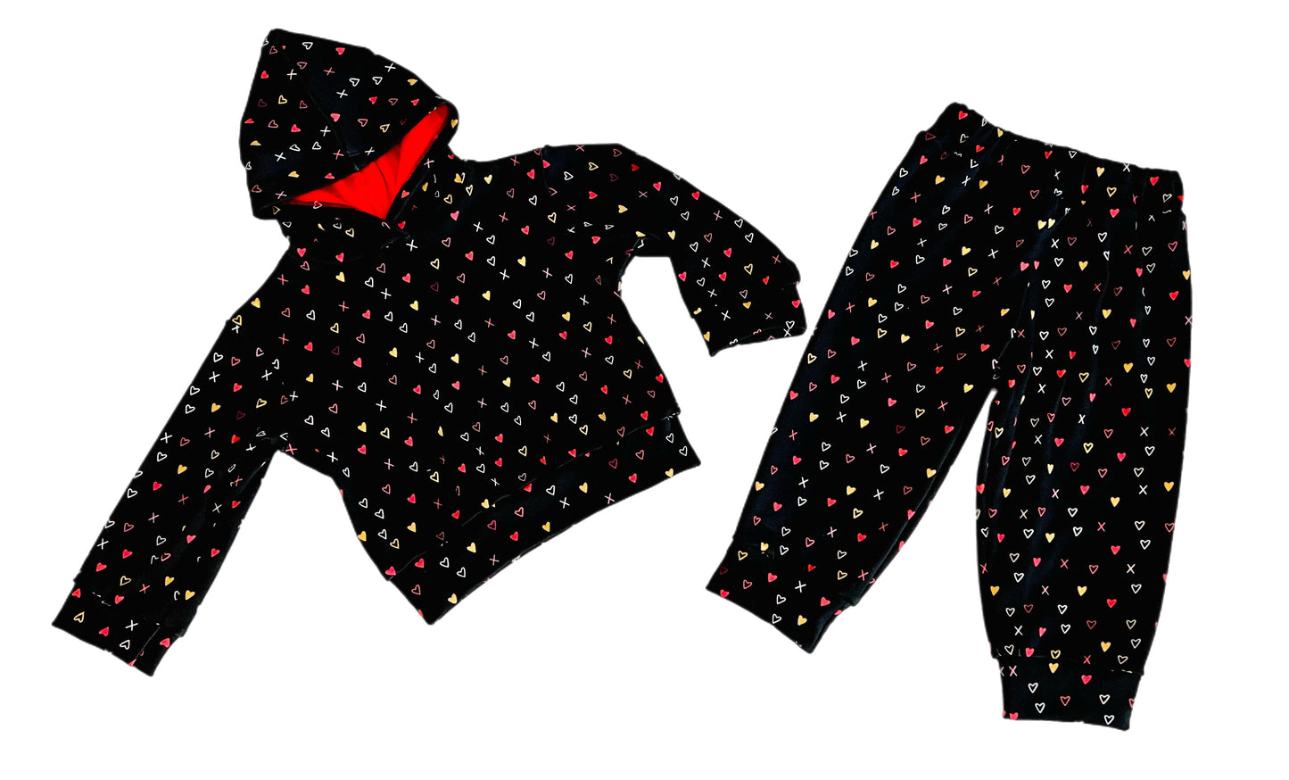 Be My Valentine Baby Matching Hoodie and Sweatpants Set