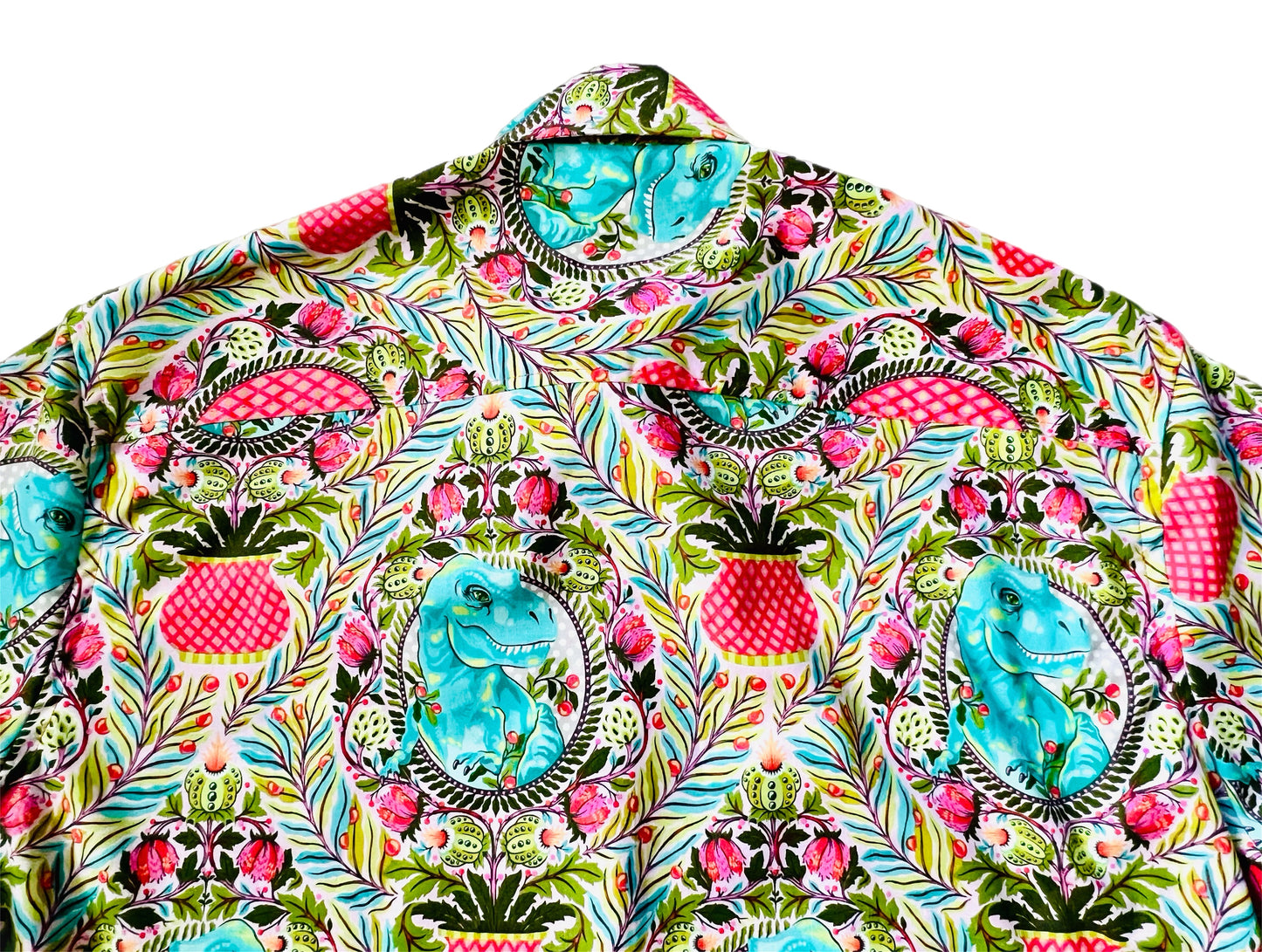 Boys Dino Delight Button Up Shirt