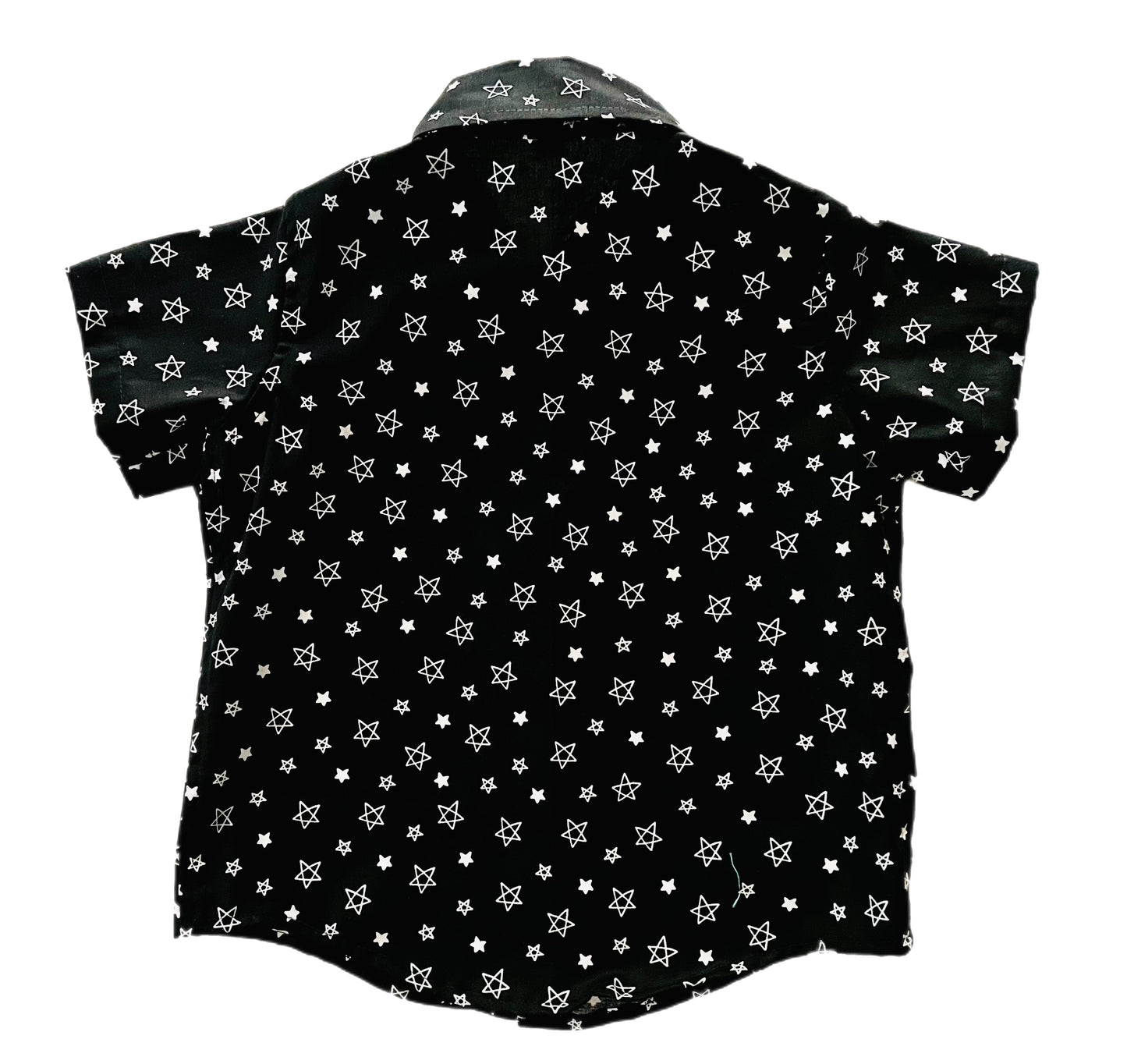 Draw Me Stars N’ Doodle Art Button Down Collared Shirt