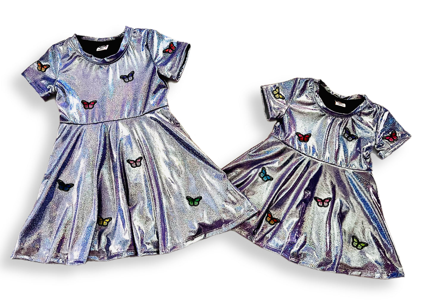 Stardust Wings Twirl Dress