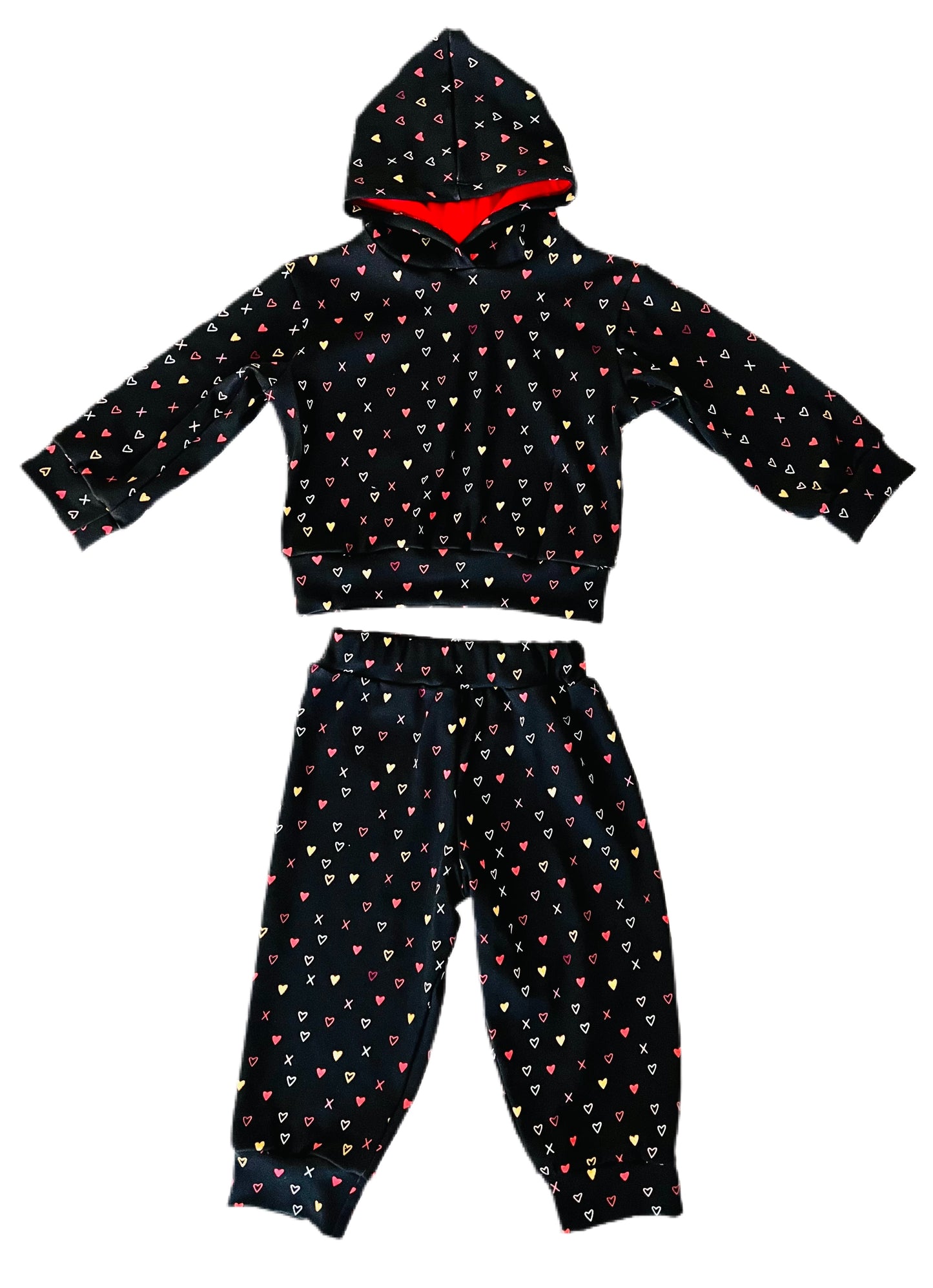 Be My Valentine Baby Matching Hoodie and Sweatpants Set