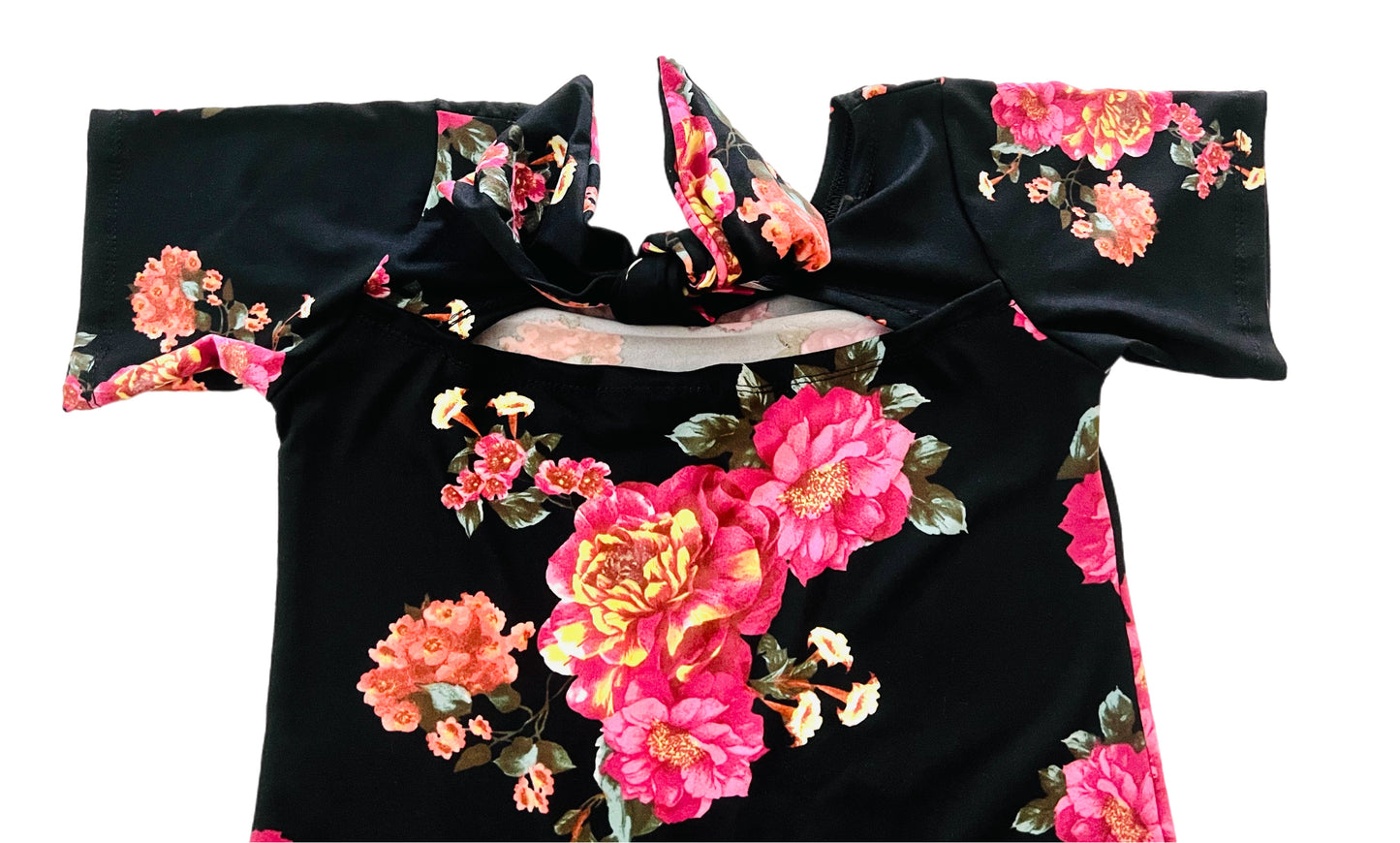 Springtime Now Girls Blouse With Open Back