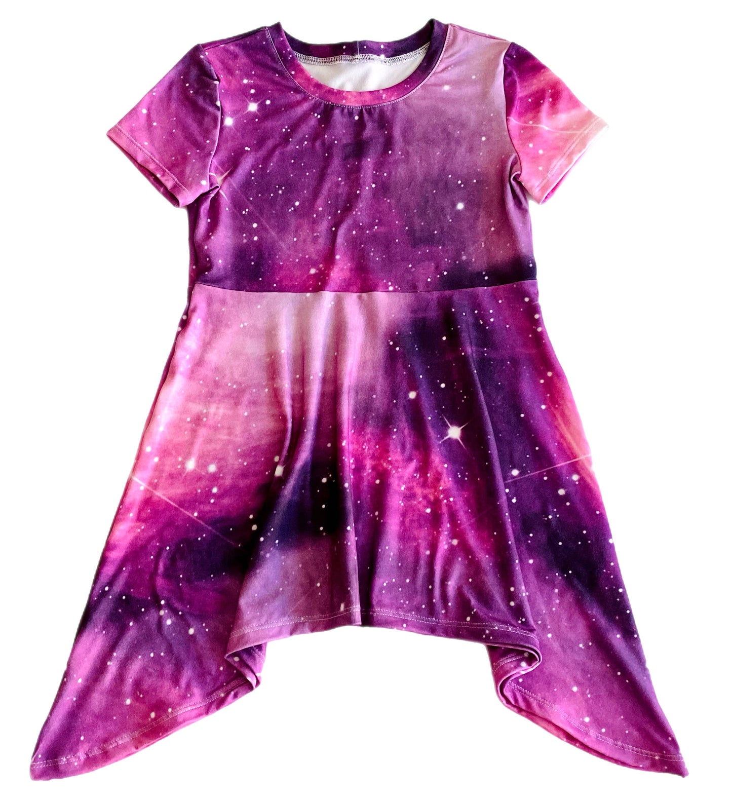 Girls Deep Space Starry Matching Blouse and Legging Set