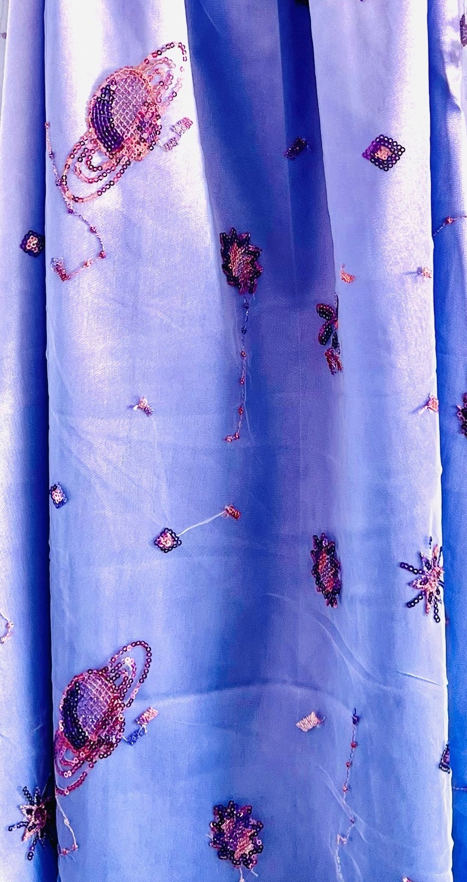 Starlit Saturn Lavender Dream Girls Dress