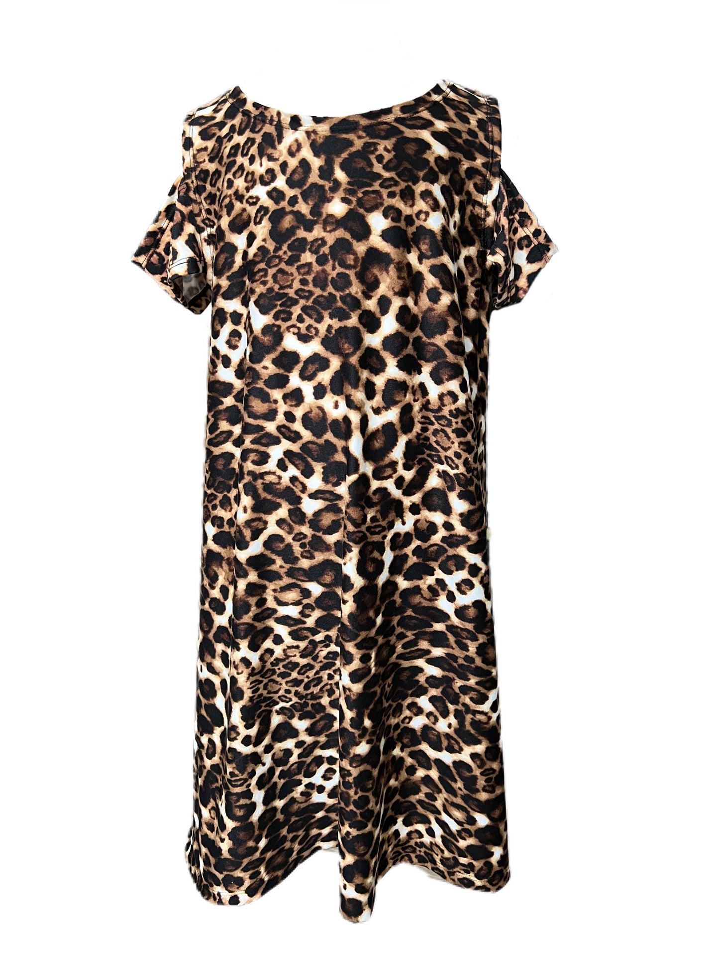 Leopard Chic Summer Dress
