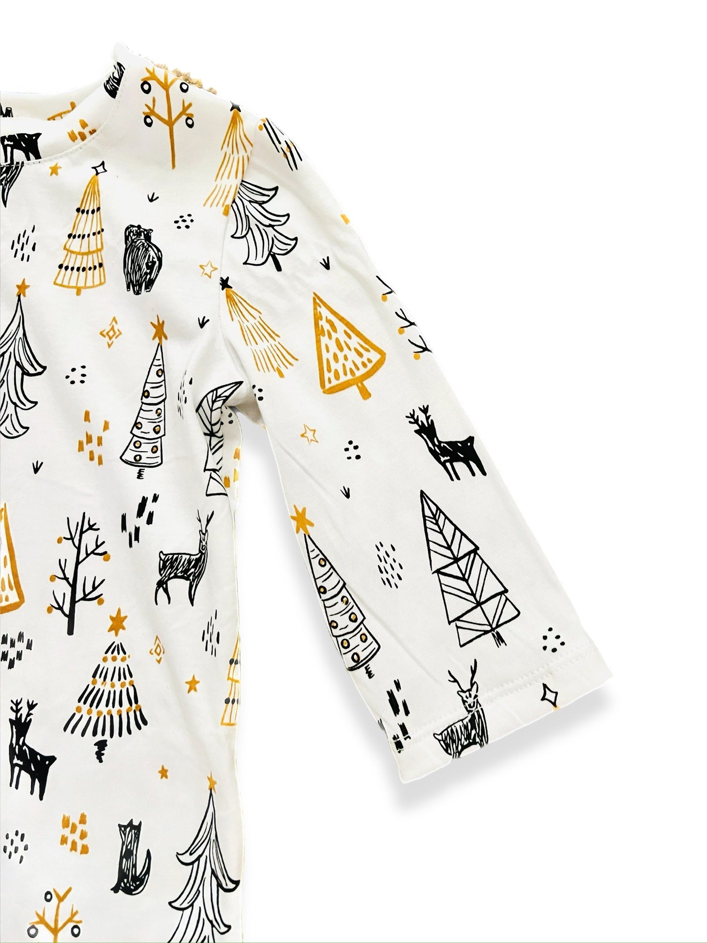 Girls Winter Wonderland Charm Long Sleeve Top