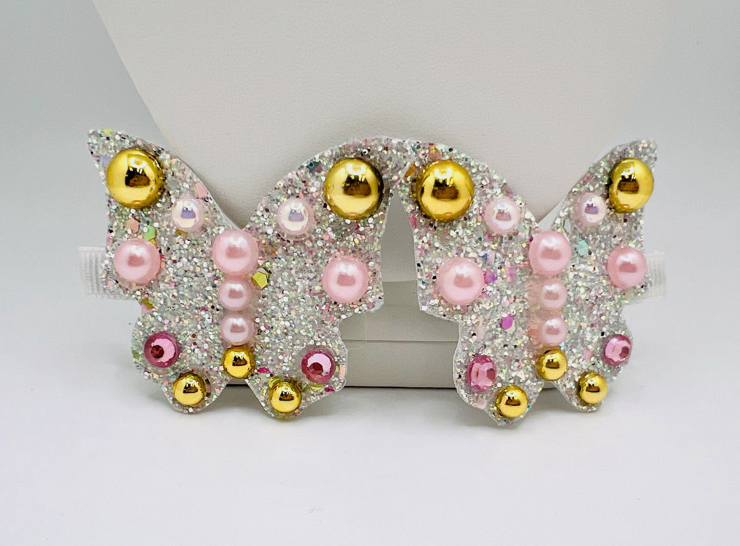 Girls Butterfly Bling Hair Clip
