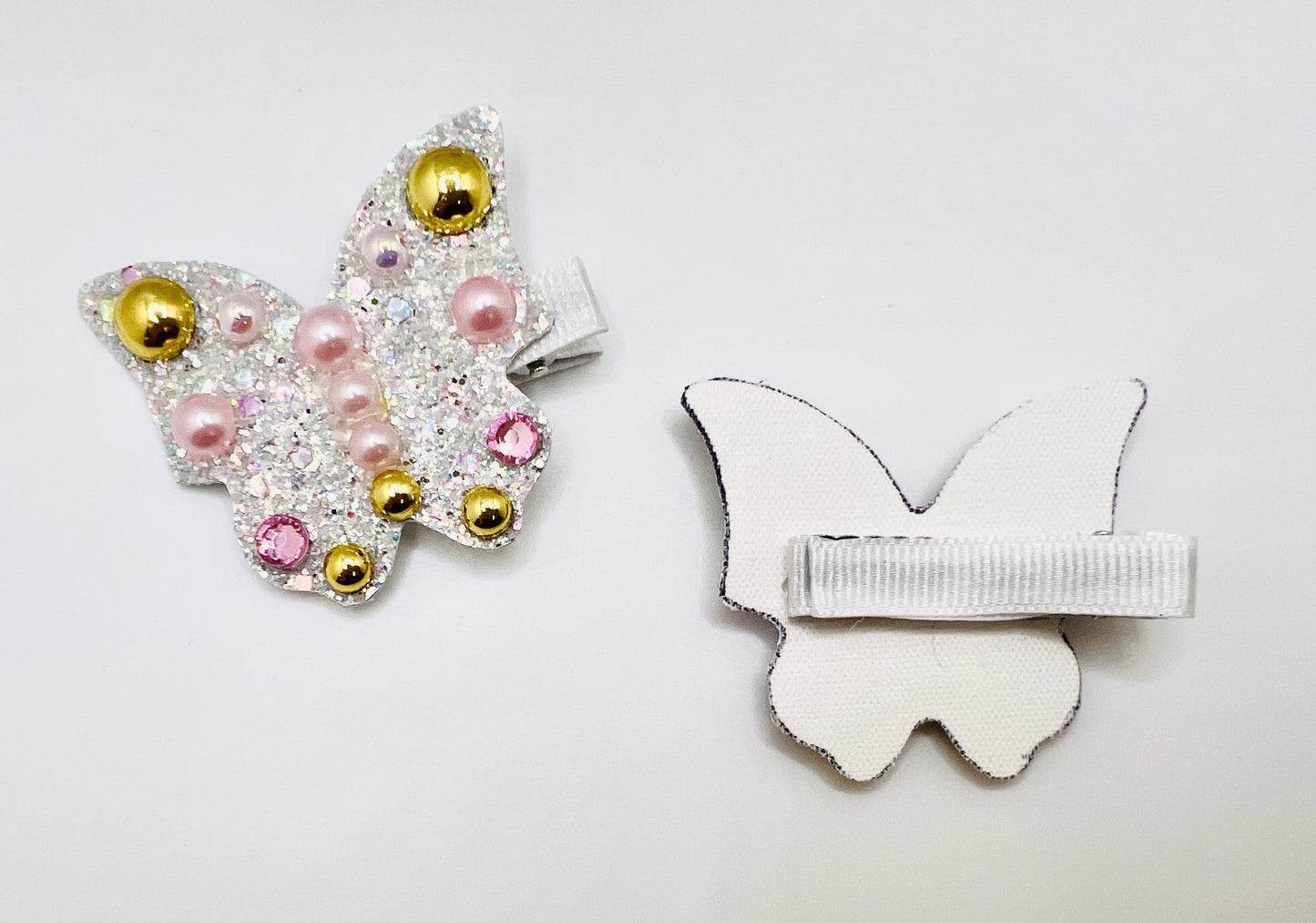 Girls Butterfly Bling Hair Clip