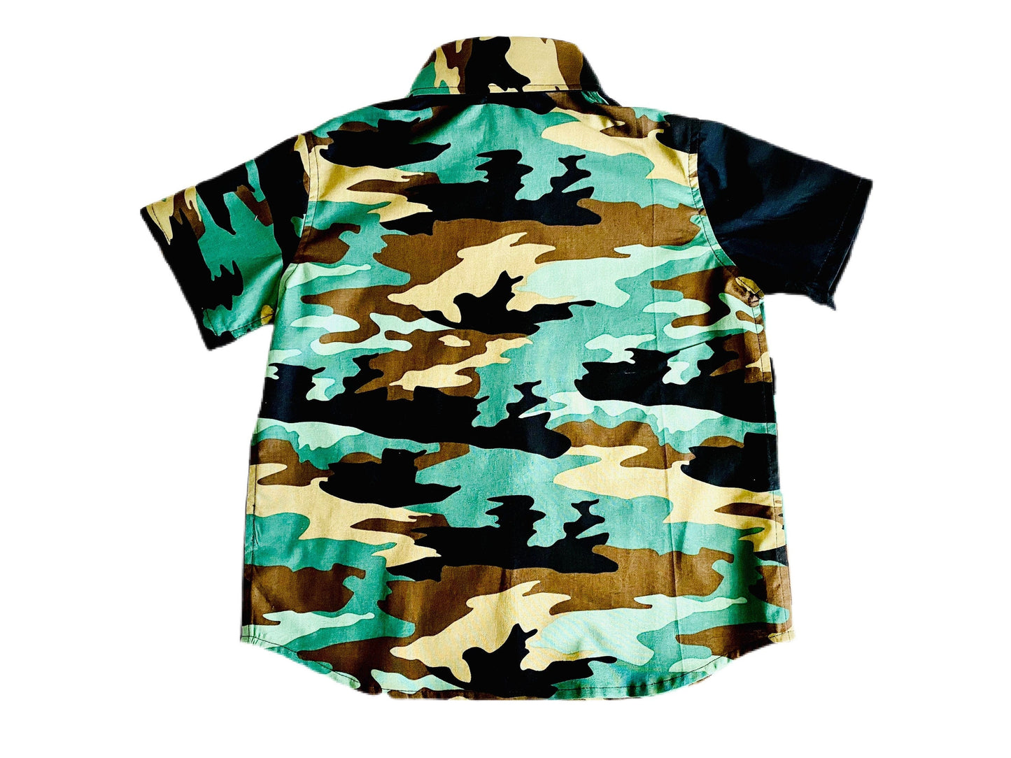 Cool Camouflage Button Down Collared Shirt