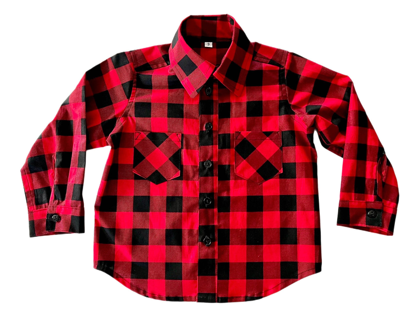 Winter Cabin Button Down Long Sleeve Shirt