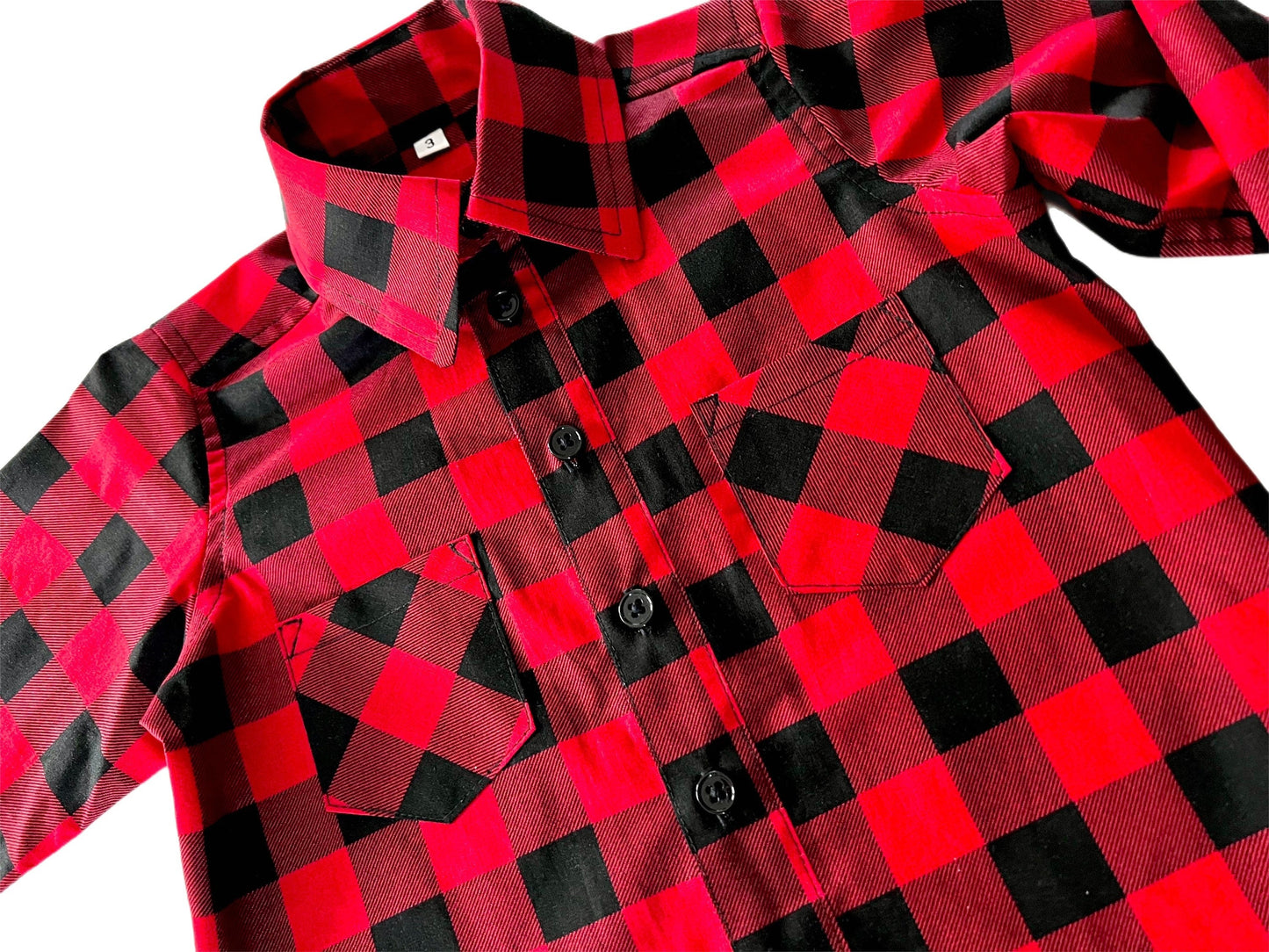 Winter Cabin Button Down Long Sleeve Shirt