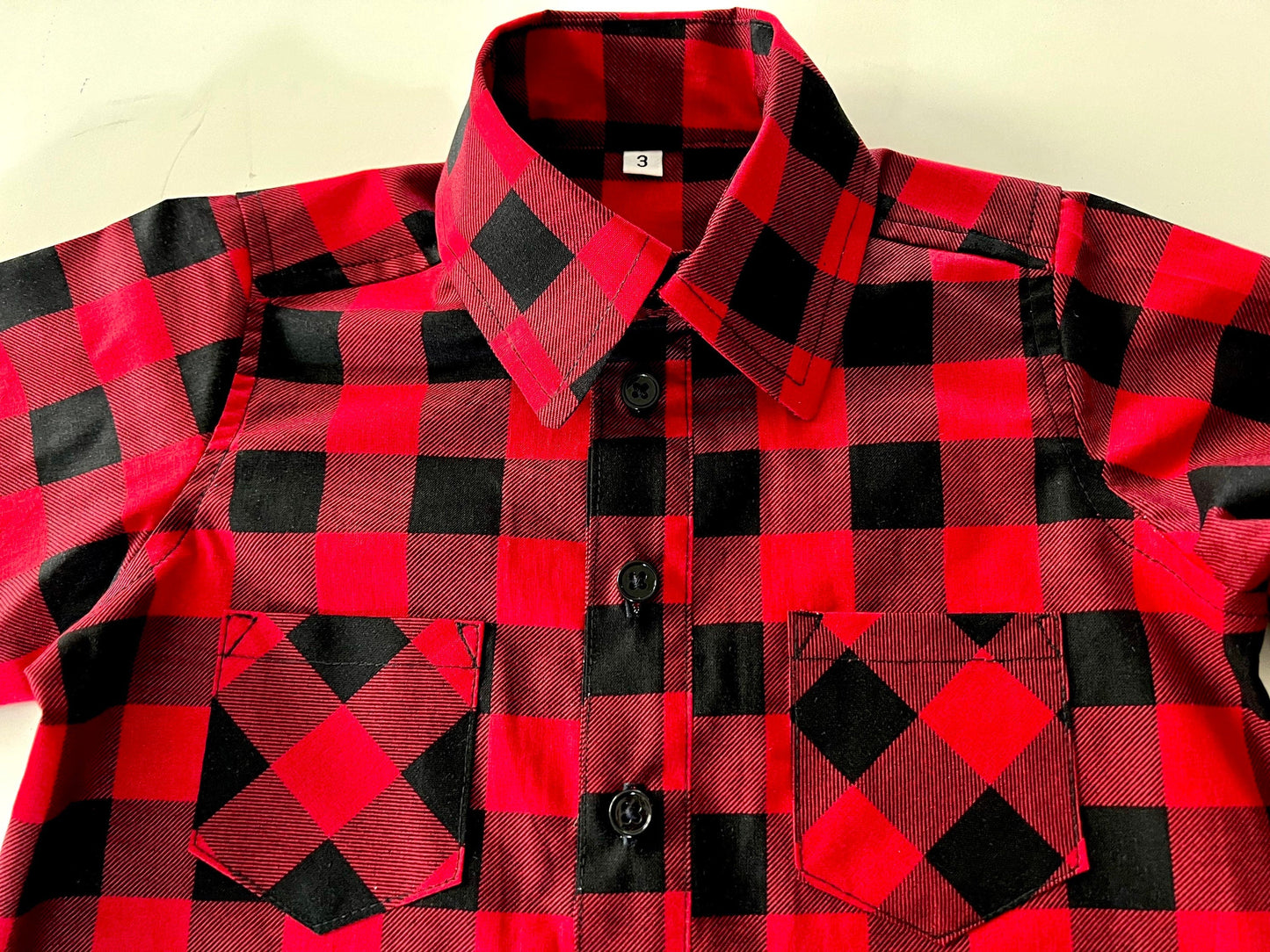 Winter Cabin Button Down Long Sleeve Shirt