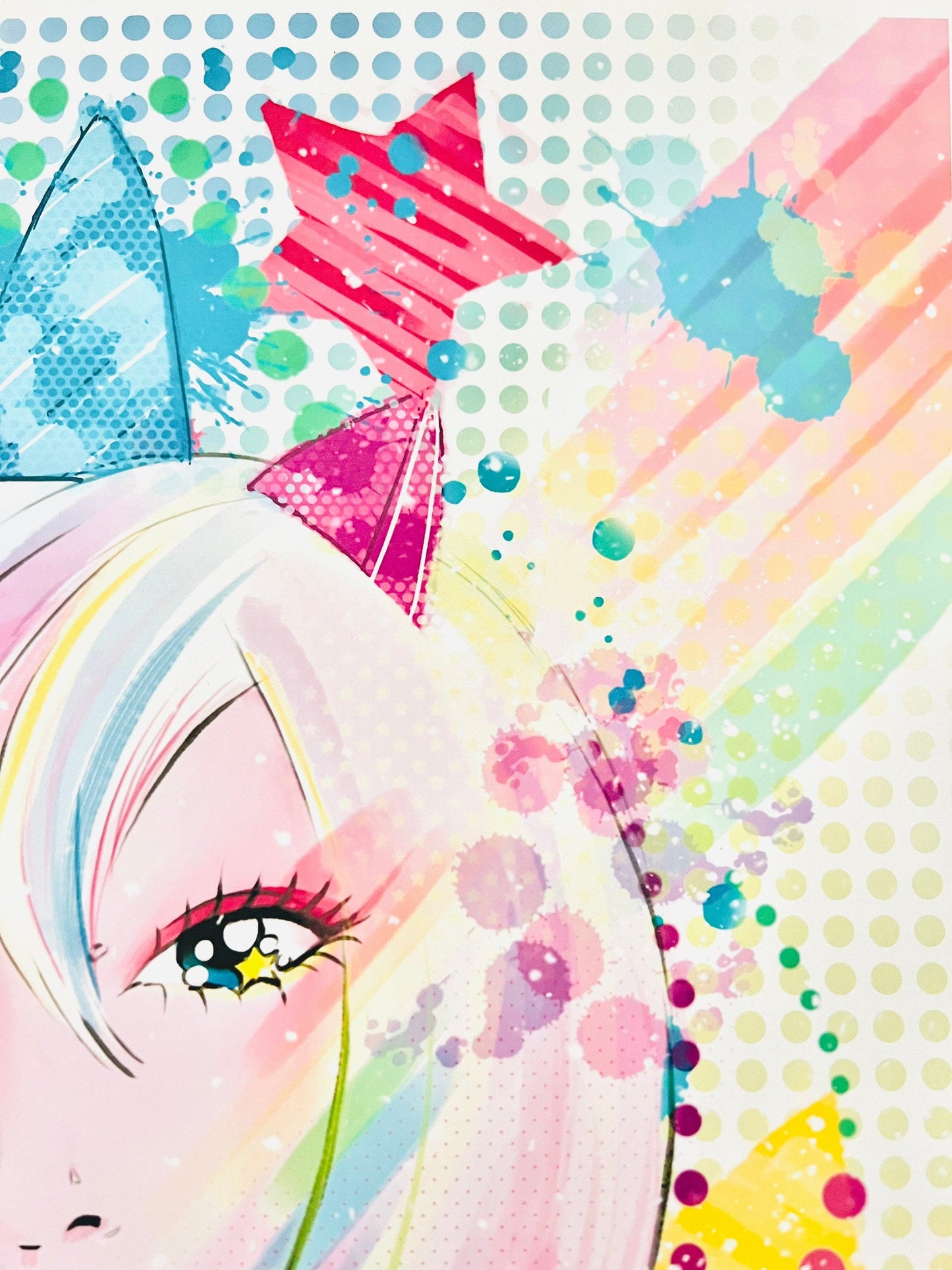 Unikitty girly Art Print