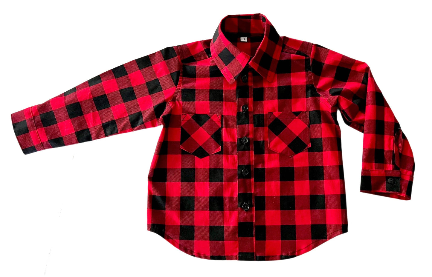 Winter Cabin Button Down Long Sleeve Shirt