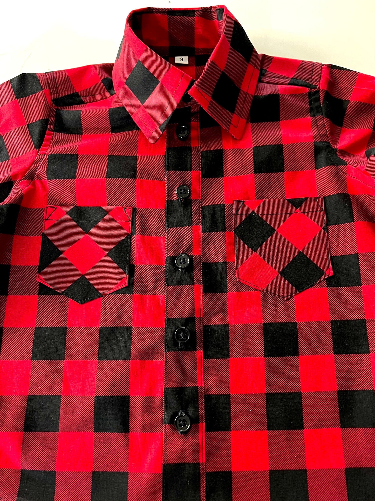 Winter Cabin Button Down Long Sleeve Shirt