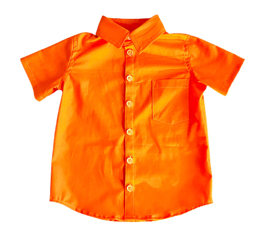 Neon Orange Fluorescent Shirts