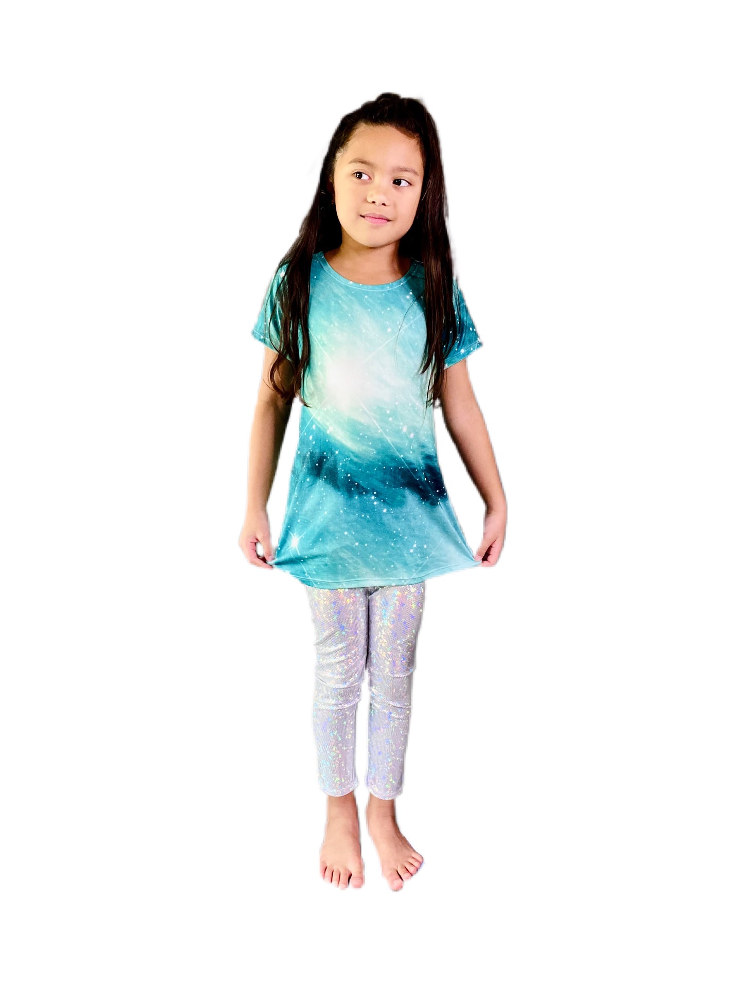 Nebula Star Girl Long Blouse