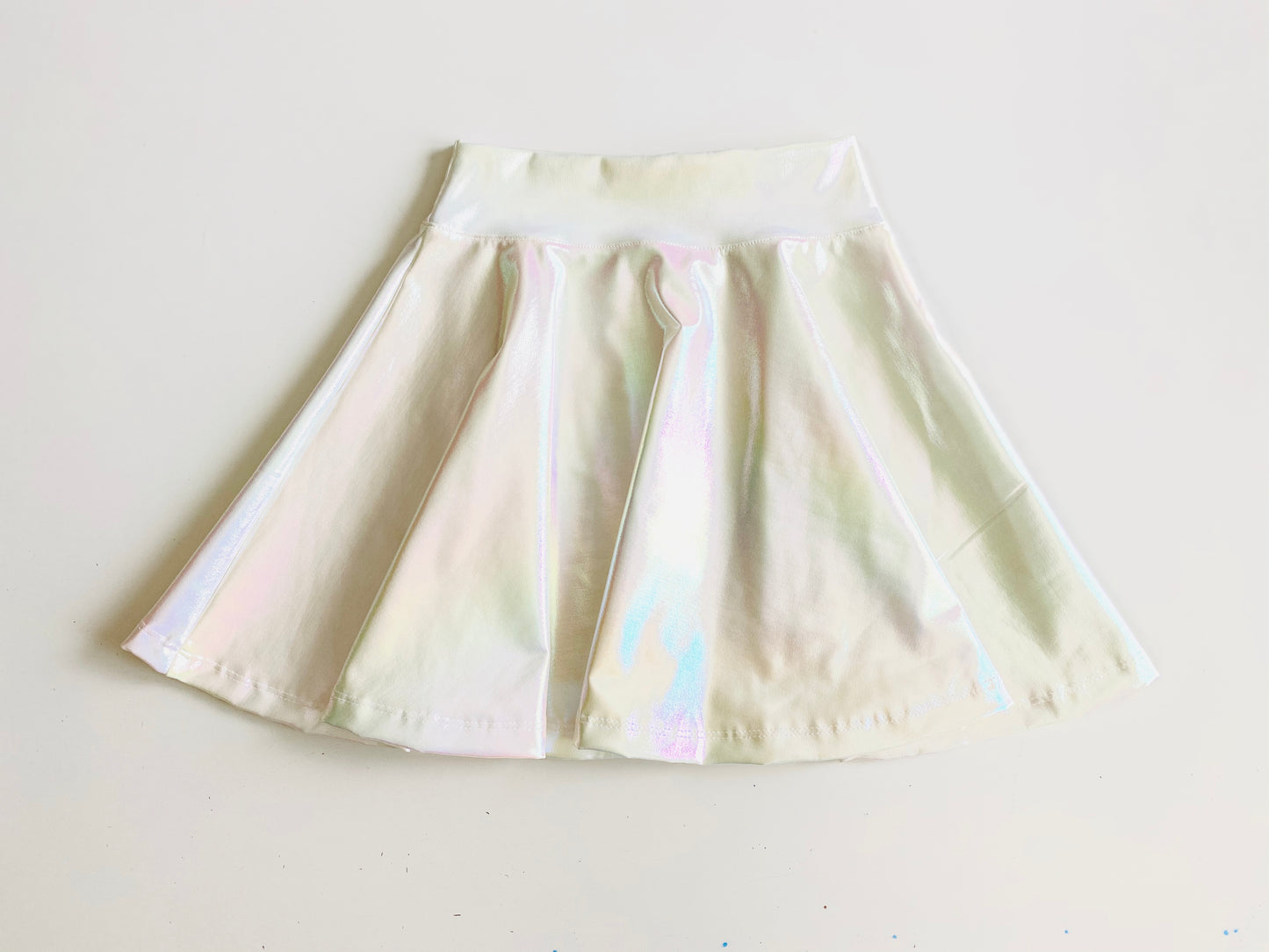 Twinkle Twirl Holographic Flare Skirt - Multiple Colors