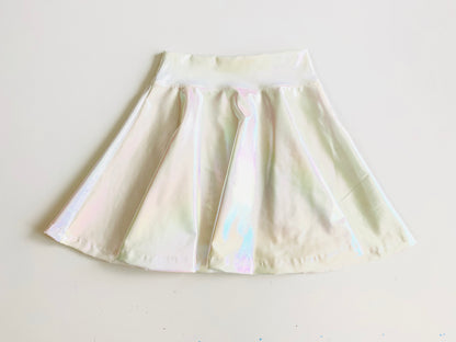 Twinkle Twirl Holographic Flare Skirt - Multiple Colors