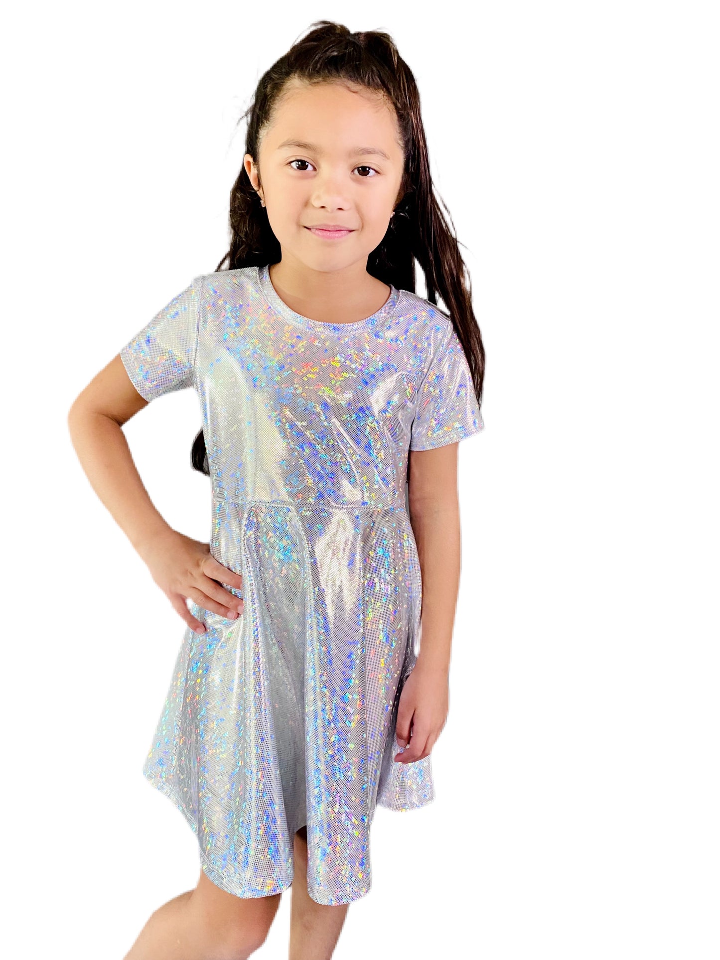 Shimmer and Shine Sparkle Dress - Multiple Colors