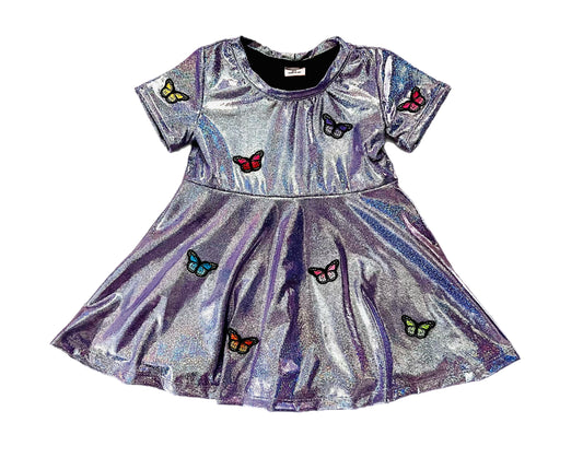 Stardust Wings Twirl Dress