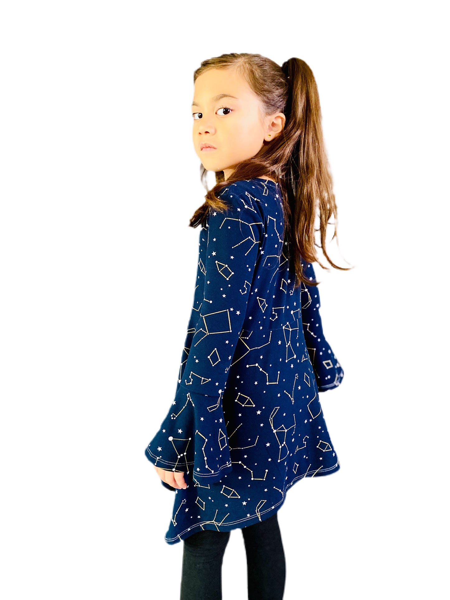 Star Map Constellation Dress