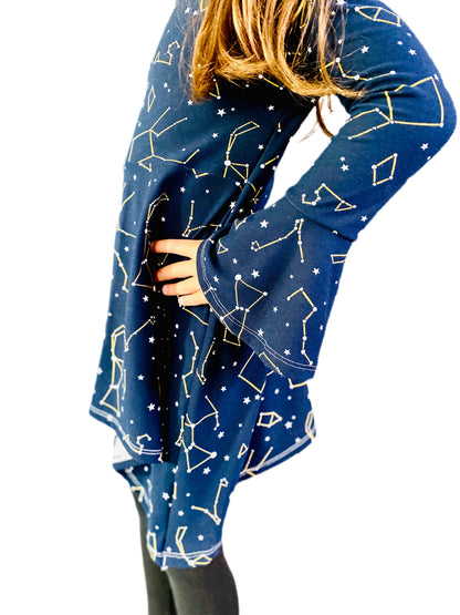 Star Map Constellation Dress