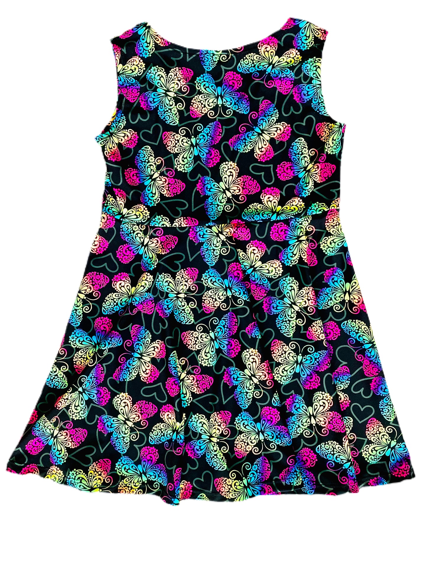 Rainbow Butterfly Quick Dry Spring/Summer Dress