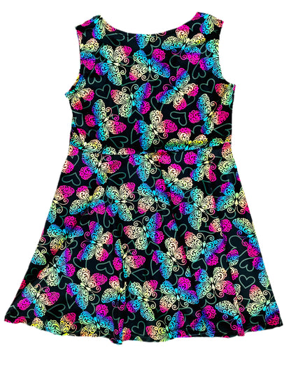 Rainbow Butterfly Quick Dry Spring/Summer Dress