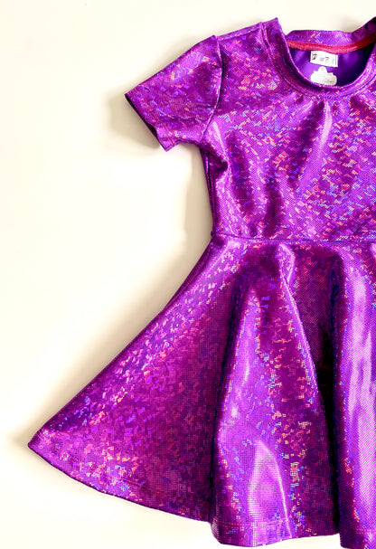 Shimmer and Shine Sparkle Dress - Multiple Colors