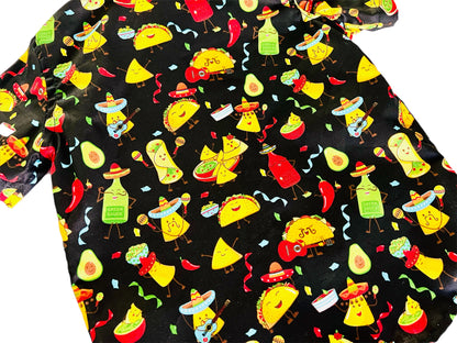 Let’s Party Tacos Button Down Dress Shirt