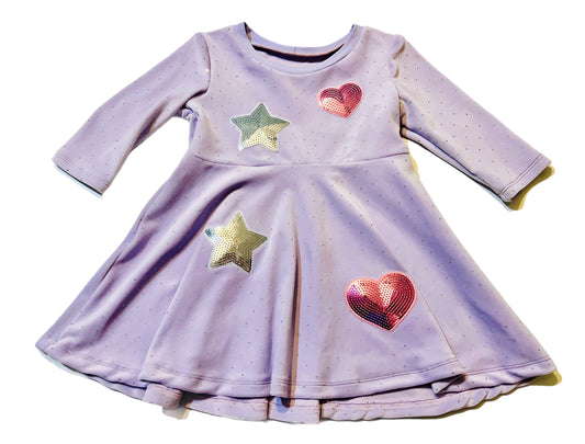 Sparkle Star Twirl Dress