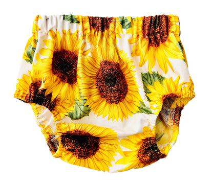 Sunflower Garden Babydoll Dress and Bloomers