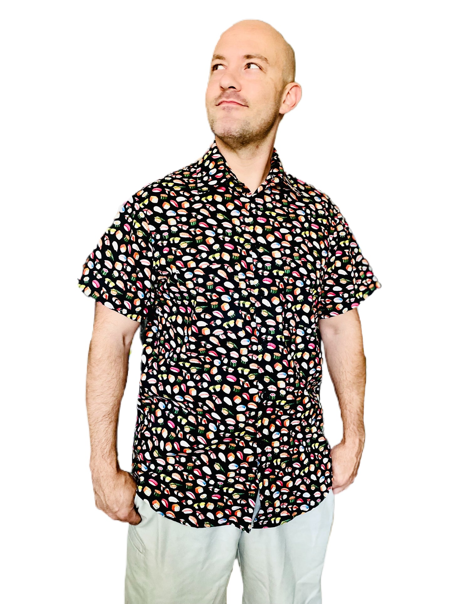 Sushi Lovers Button Up Shirt