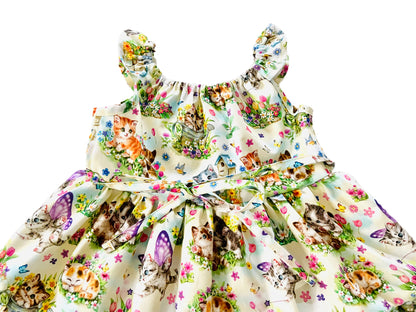 My Pretty Garden Kitty Butterfly Dress