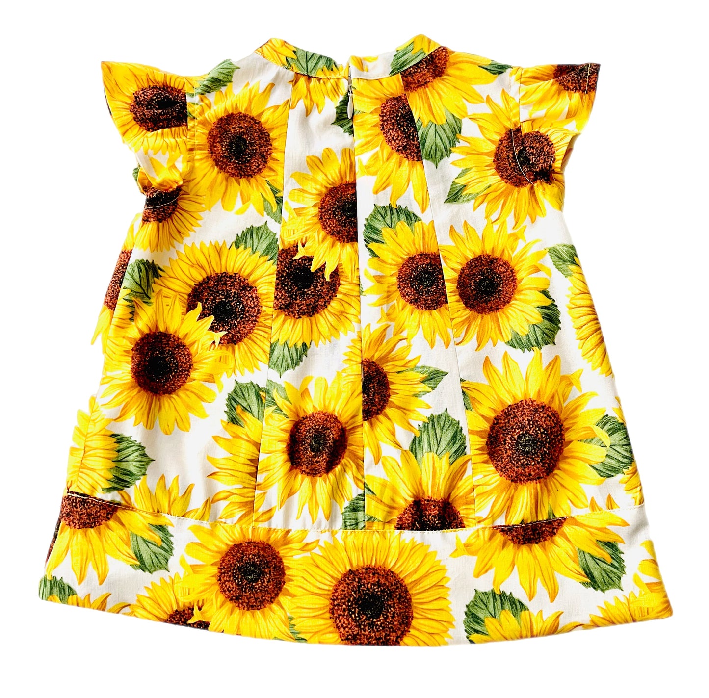 Sunflower Garden Babydoll Dress and Bloomers