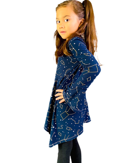 Star Map Constellation Dress