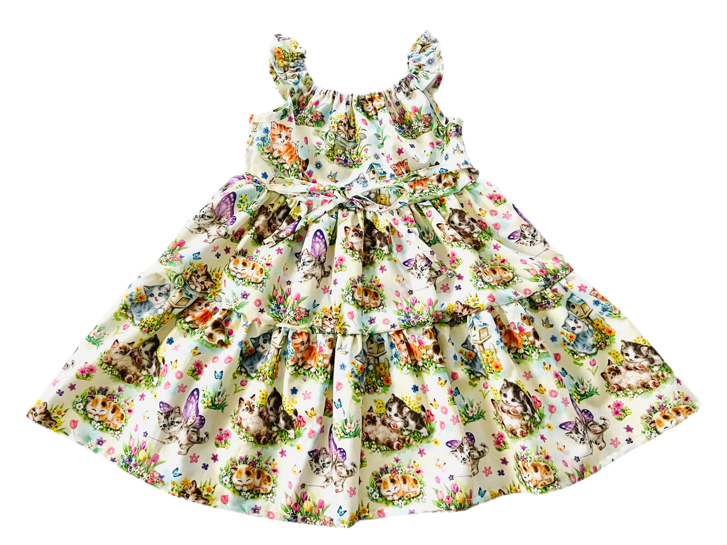 My Pretty Garden Kitty Butterfly Dress