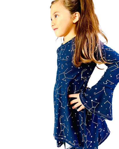 Star Map Constellation Dress