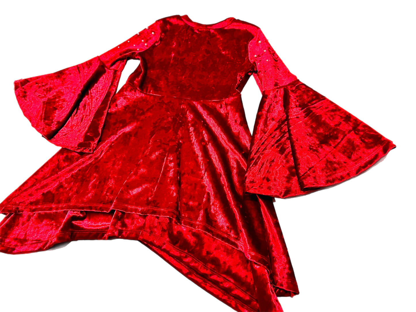 Scarlet Royale Red Velvet Dress