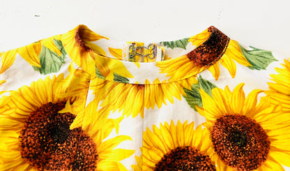 Sunflower Garden Babydoll Dress and Bloomers