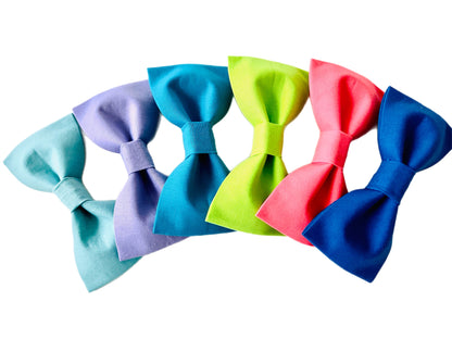 Solid Colored Bow Ties